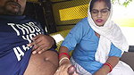 A beautiful Indian Stanger girl sucked my dick ,when I was masturbating inside the auto