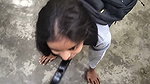 Desi School Girl sex video, school girl cum in face viral video