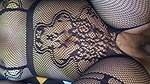 Dirty talking unsatisfied wife in hotel room with unknown customer