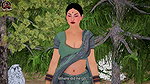 Horny Desi Indian Bhabhi Hardcore Outdoor Secret Sex with Boyfriend in the Forest English Subtitles