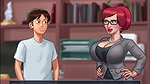 Hot bank manager fucking at office summer time saga game