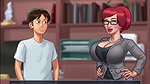 Hot bank manager fucking at office summer time saga game