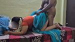 Hot Body Cheating Desi Aunty in Saree Blouse