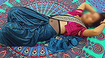 Hot Indian Desi Girl In Saree And Stockings Pussy Licking Then Hardcore Fuck In Missionary And Doggystyle