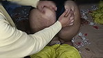 I fucked my stepmother’s ass and shoved a thick cucumber into her pussy