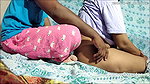 Indian mom and dad in the room