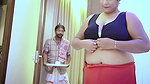 Malkin ko kapda badalte dekh piche se pakad ke chod diya