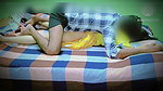 Stepsister and her boyfriend romance and sex
