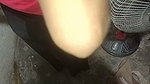 Stepsister’s ass was hit when stepsister’s husband went out of the house