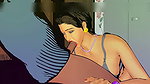 Stepson helps sexy mom