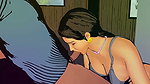 Stepson helps sexy mom