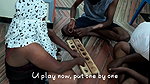 Wrestling game turns into threesom