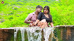 Busty Priyanka huge boobs pressed, rubbed & felt, deep cleavage & big boobs show 1