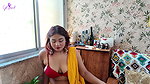 Horny priyanka saha hot cleavage navel and armpit show photoshoot 1