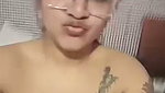 Tattoed Horny Desi Mal Smoking Drinking Blowjob And Riding On Bf With Moaning 2