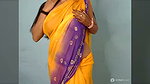 Beautiful Bhabhi Squeezing her big juicy boob and making erotic 1