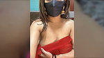 Hot Wife wearing only Saree showing her beautiful body 1