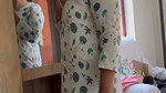Mallu Couple Wife Showing & Squeezing Boobs Giving a Blowjob 13
