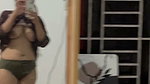 Mallu Couple Wife Showing & Squeezing Boobs Giving a Blowjob 21