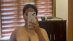 Mallu Couple Wife Showing & Squeezing Boobs Giving a Blowjob 25