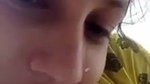 Young girl showing to lover