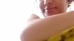 Young girl showing to lover