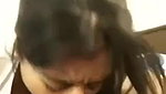 Horny girl blowjob and handjob with clear talking