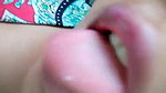 Cute girl fingering till white cream come from pussy