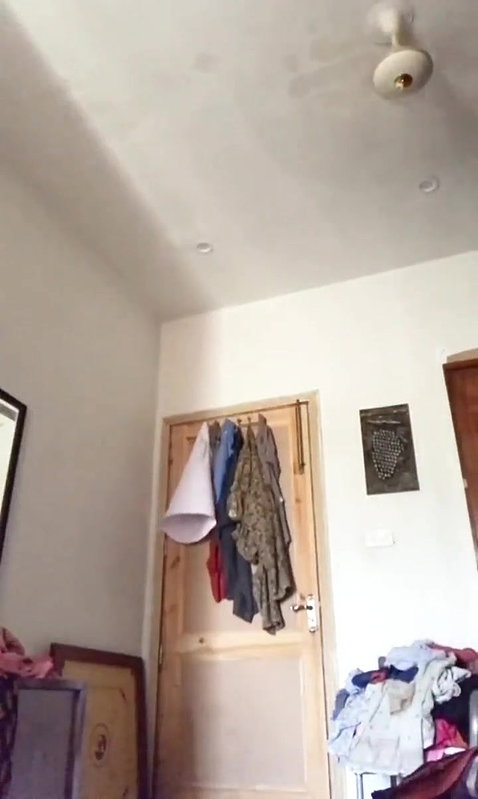 Indian Milf Changing Recorded By Son
