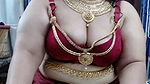 Indian aunty with big boobs