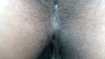 indian showing hairy asshole with hairy pussy closeup