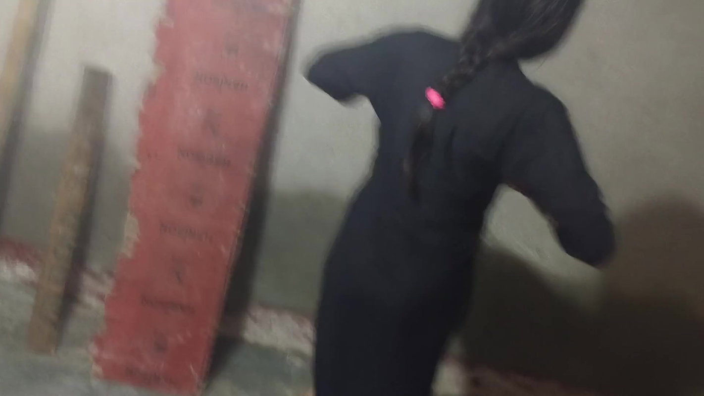Except for the husband, see how the sister-in-law came to the next room at night and met her lover and erased her lust, everything was captured in the video