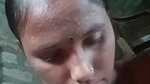 Desi Village bhabhi masturbating with steel vegetable spoon