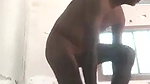 DEsi Bhabhi quikie pussy kissing with securityman