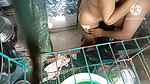 Home made kichen room sex Desi girl sex indian girl sex bangla sex hindi