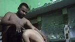 Village couple having