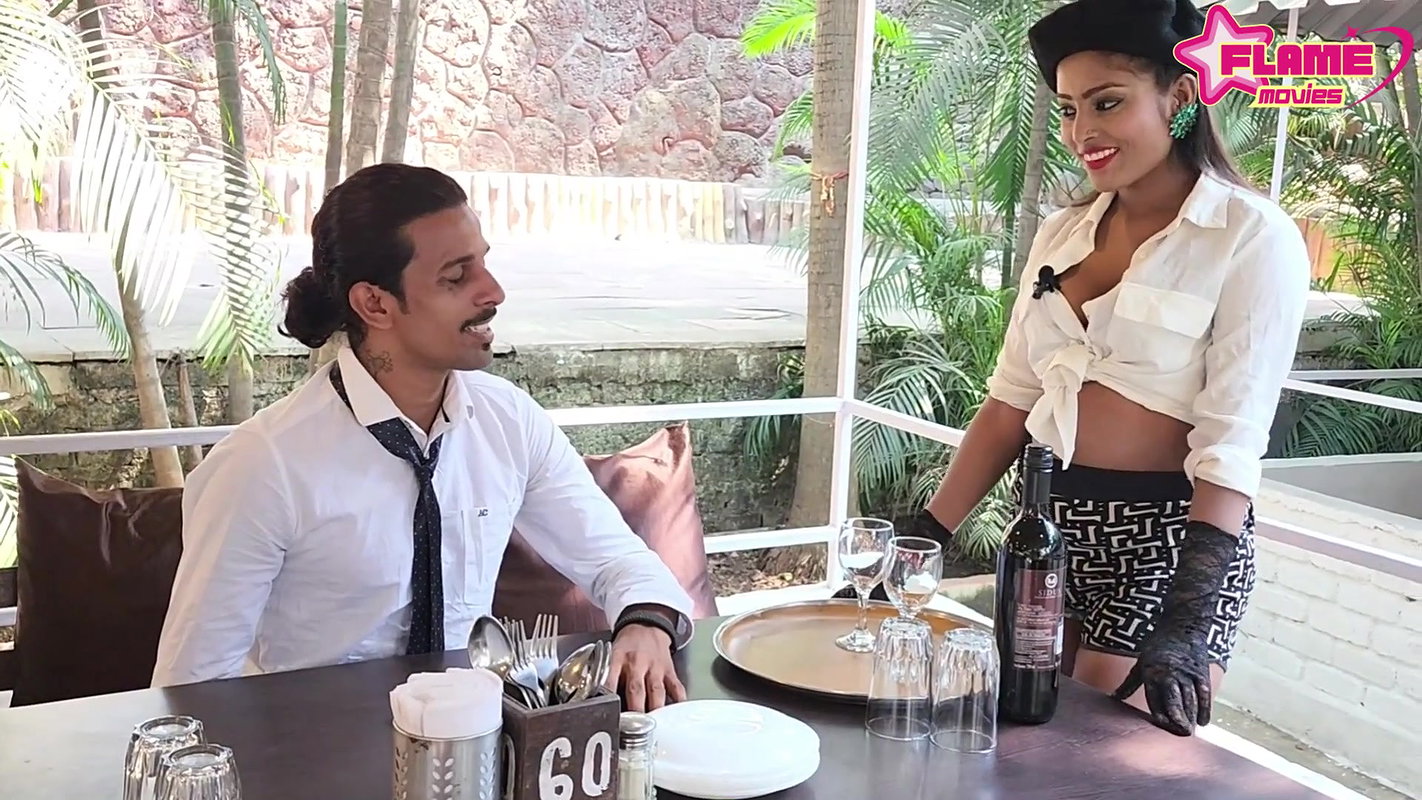 Indian Naughty Young Waitress Hardcore Sex with Client