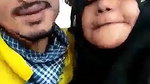 Desi Couple Kissing in Public Place