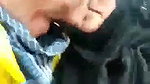 Desi Couple Kissing in Public Place