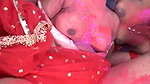 Desi Threesome Fucking Holi Special