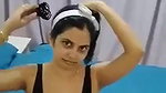 DEsi hot Bhabhiji Holding n pulling dik of lovr to bed