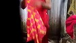 next door young girl outdoor shower filmed