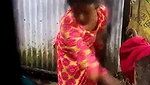 next door young girl outdoor shower filmed
