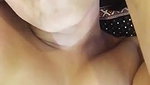 Beautiful girl showing