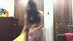 bengali girl in shalwar suit changing multiple dress 2