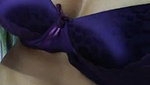 bhabhi in blue lingerie