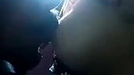 Gf boobs sucking and pressed inside car
