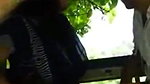 couple in public park