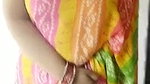 Neethu Bhabhi Slips mher Saree to Show her Huge bbs