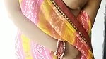 Neethu Bhabhi Slips mher Saree to Show her Huge bbs